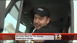 Traffic Delayed For Hours After George Washington Bridge Crash