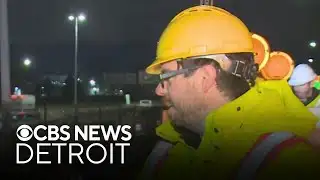 Traffic shift on I-696 in Metro Detroit