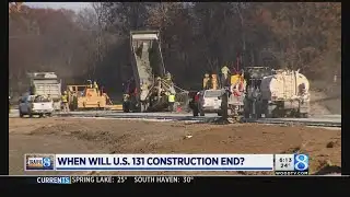 Traffic Tom: NB US-131 construction nears completion