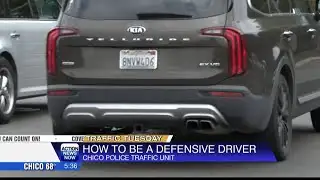 Traffic Tuesday: Chico Police offer essential defensive driving advice