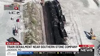 Train derailment in rural Cape Girardeau Co.