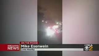 Train derailment leads to fire in East Palestine