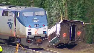 Train derailment survivor sues Amtrak