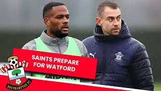 TRAINING BEHIND THE SCENES 👀 | Training pre-Watford