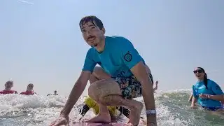 Traumatic brain injury survivor catches a wave with 
