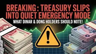 Treasury slips into quiet emergency mode — what dinar & dong holders should note!