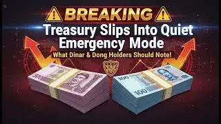 Treasury slips into quiet emergency mode — what dinar & dong holders should note!