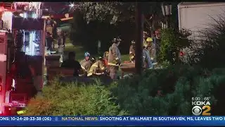 Tree Falls Onto House