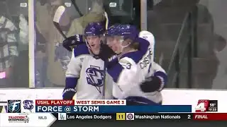 Tri-City Storm eliminated by Fargo Force