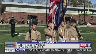 Triad NJROTC cadets working toward their future