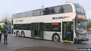 TriMet takes double-decker bus out for a ride