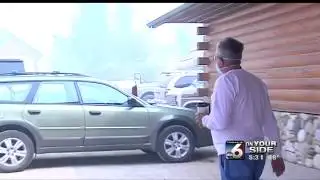 Trinity Ridge Fire causes thick smoke