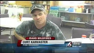 Trinity Ridge Fire getting closer to Featherville