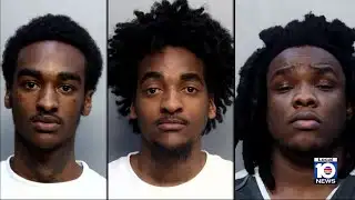 Trio arrested in connection with 2023 armed robbery outside Brickell hotel