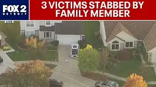 Triple stabbing in Canton, family member arrested