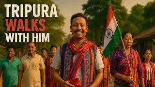 Tripura Stands With David Murasing: One Man, One March, One Voice for Justice 🇮🇳