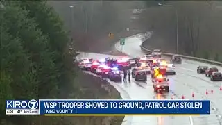 Trooper patrol car stolen on Christmas Day