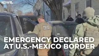 Troops deploy to U.S.-Mexico border; ICE arrests almost double from daily average