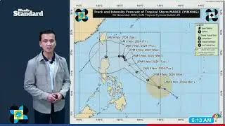 Tropical depression strengthens into tropical storm “Marce”