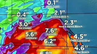 Tropical moisture to pour into Central Florida