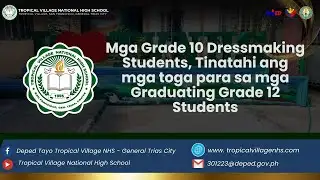 TROPICAL NEWS CENTER: Grade 10 Dressmaking Students