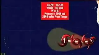 Tropical Storm Igor forms in Atlantic