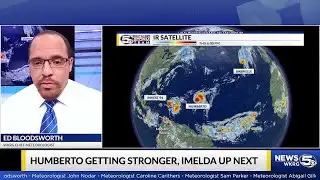 TROPICS | Humberto Getting Stronger, Imelda Up Next