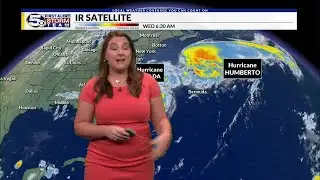 TROPICS | Imelda Heads Towards Bermuda, Humberto Struggles
