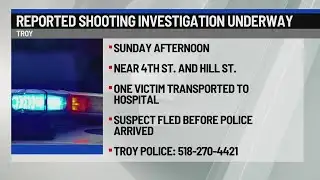 Troy PD investigate shooting