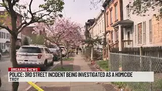 Troy PD investigating homicide on 3rd Street