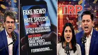 नफ़रत की TRP और गायब होते सवाल | क्या हम सोचना छोड़ चुके हैं? #myfactalert 