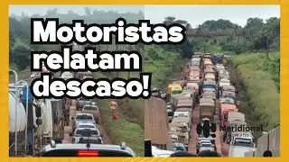 Truck drivers face long lines in Miritituba (PA)