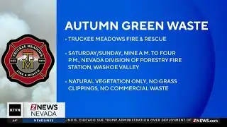 Truckee Meadows Fire & Rescue Green Waste Disposal Days
