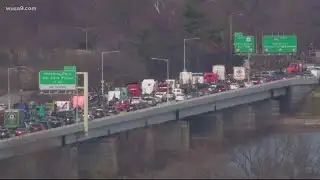 Trucker convoy protest clogs DC highways for 3rd day, MPD closed exits and lanes