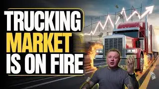 TRUCKING MARKET UPDATE TODAY DRY VAN RATES ON FIRE