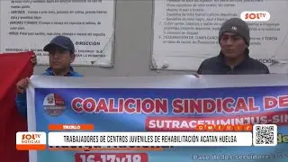 Trujillo: Exforest workers comply with strike, demanding compliance with previous agreements.