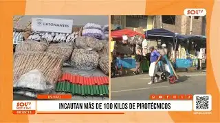 Trujillo: More than 100 kilos of fireworks seized