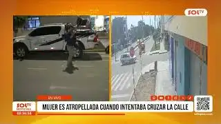 Trujillo: Woman hit by a car while trying to cross the street