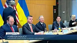 Trump administration pursues Ukraine peace talks while escalating pressure on Venezuela