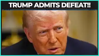 Trump Admits He BLEW IT