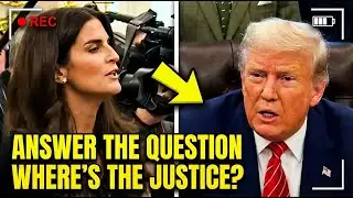 Trump ATTACKS Reporter Instead of Answering