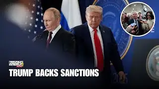 Trump Backs Russia Sanctions Bill Delayed in Congress
