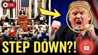 Trump BEGS as Senate DEMANDS STEP DOWN or Impeachment