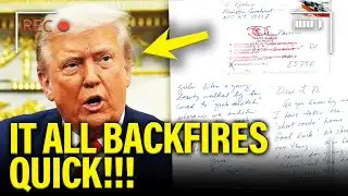 Trump Claim of FAKE LETTER from Epstein INSTANTLY BACKFIRES
