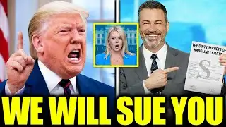 Trump Explodes After Jimmy Kimmel Brutally Dismantles Karoline Leavitt on Live TV