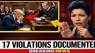 Trump FACES PRISON as Judge Issues "Criminal" Contempt Order (Unprecedented Referral)