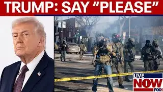 Trump: Feds won’t interfere with ICE protests unless cities ask nicely