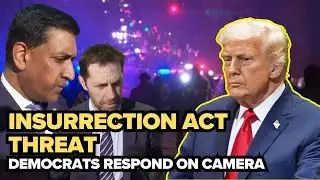 Trump floats Insurrection Act — House Democrats push back