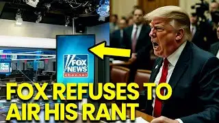 Trump FURIOUS as Fox News REFUSES to Air His Unhinged Statement!!