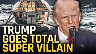 Trump Goes Full Super Villain With Plans For Nuclear Moon Base